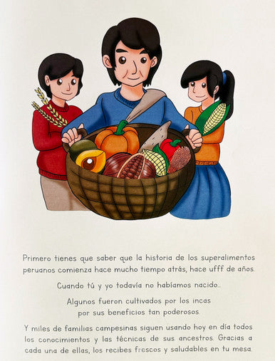 Libro - Qoya y los superalimentos peruanos