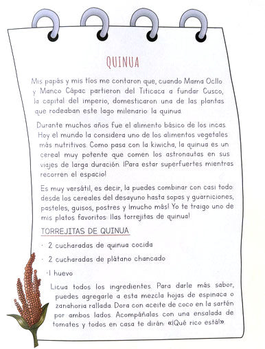 Libro - Qoya y los superalimentos peruanos